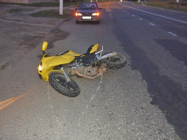 ДТП с мотоциклом в Костроме