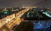Ночной проспект Мира в Костроме
